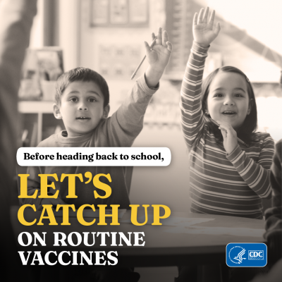 CDC ENGLISH CHILDREN IZ BACK TO SCHOOL CATCH UP ON ROUTINE IZ