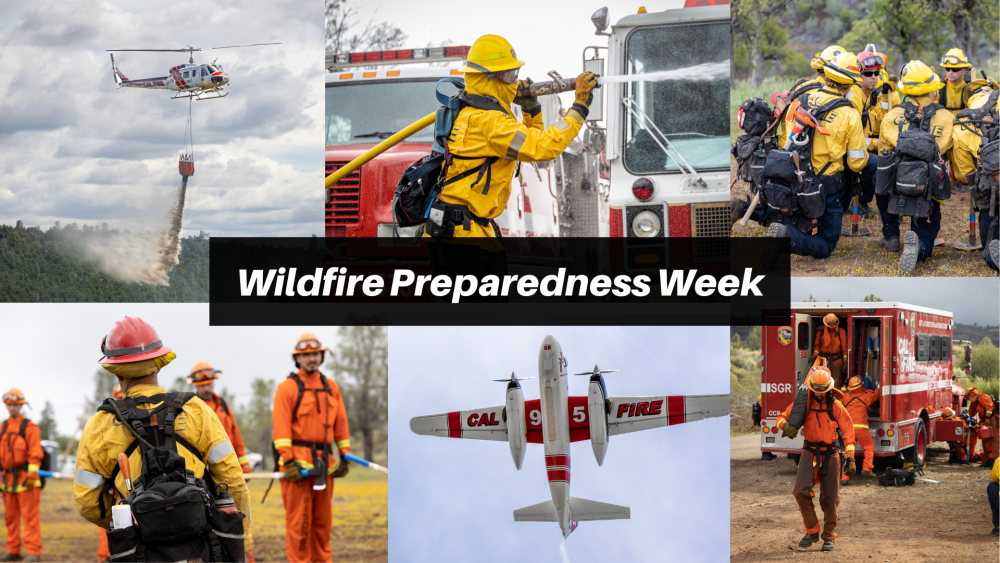 Wildfire Preparedness Week May 1 May 5 Shasta County California