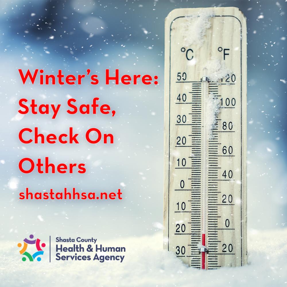 Warming Centers & Cold Safety Shasta County California